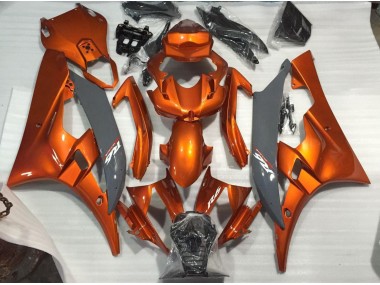 Burnt Orange and Nardo Yamaha R6 Fairings 2006-2007 Outlets