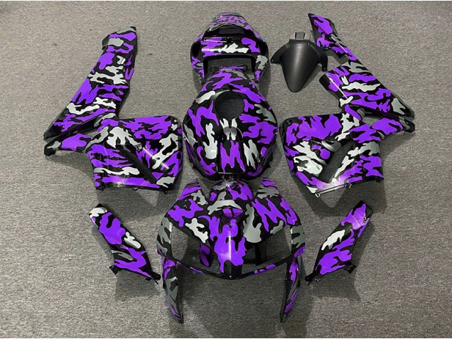 Camo & PURPLE Honda CBR600RR Fairings 2005-2006 Outlets