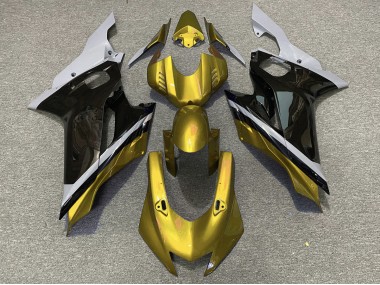 Cement Black and Gold Yamaha R6 Fairings 2017-2019 Outlets