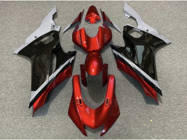 Cement Black and Red Yamaha R6 Fairings 2017-2019 Outlets