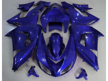 Deep Blue Plain Kawasaki ZX10R Fairings 2006-2007 Outlets