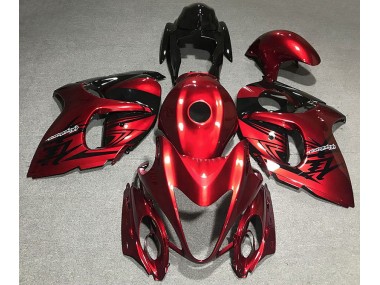 Deep Red Suzuki GSXR 1300 Fairings 2008-2019 Outlets