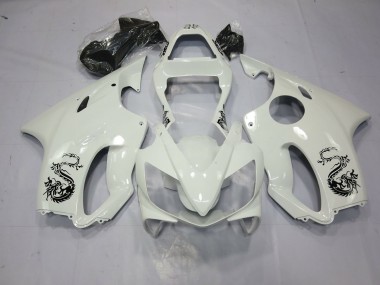 Dragon White Honda CBR600 F4i Fairings 2001-2003 Outlets