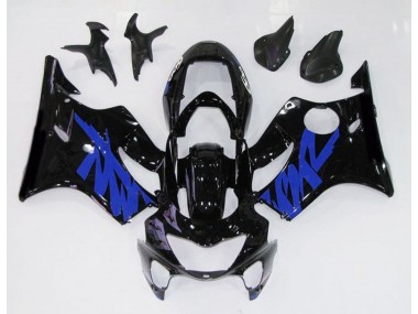 Gloss Black & Blue Honda CBR600 F4 Fairings 1999-2000 Outlets
