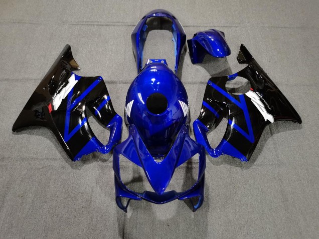 Gloss Blue and Black Honda CBR600 F4i Fairings 2004-2007 Outlets