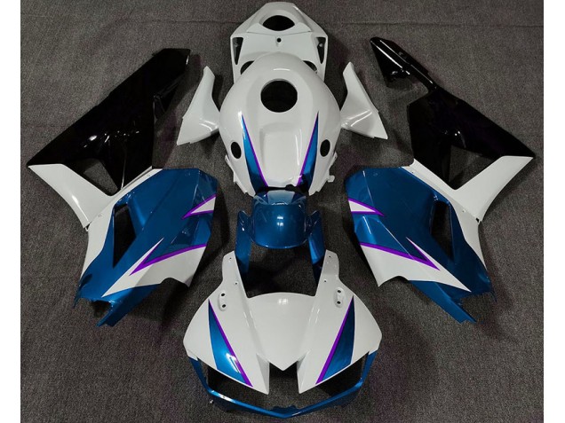 Gloss Blue White and Purple Honda CBR600RR Fairings 2013-2020 Outlets