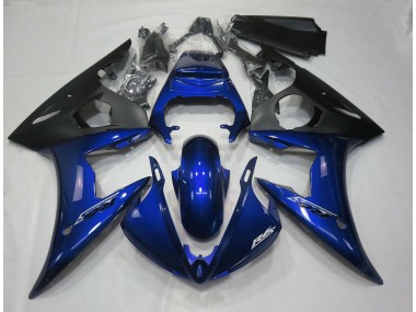 Gloss Dark Blue Yamaha R6 Fairings 2003-2005 Outlets