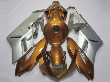 Gloss Orange and Silver Honda CBR1000RR Fairings 2004-2005 Outlets