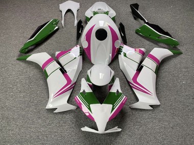 Gloss Pink and Green Honda CBR1000RR Fairings 2012-2016 Outlets