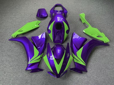 Gloss Purple and Green Honda CBR1000RR Fairings 2012-2016 Outlets