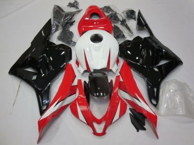 Gloss Red White and Black Honda CBR600RR Fairings 2009-2012 Outlets