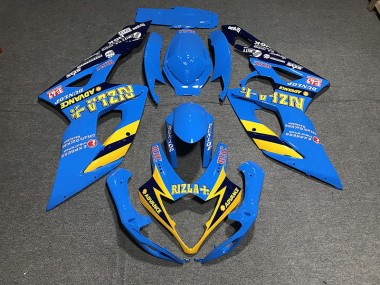 Light Blue Rizla Suzuki GSXR 1000 Fairings 2005-2006 Outlets