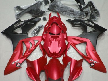 Matte Bright Red BMW S1000RR Fairings 2009-2018 Outlets