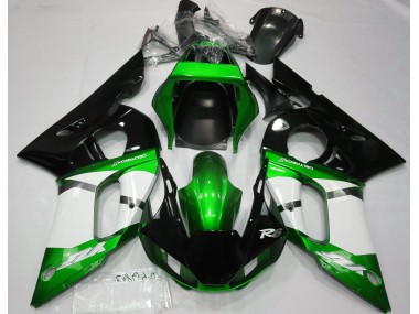 Metallic Green Yamaha R6 Fairings 1998-2002 Outlets