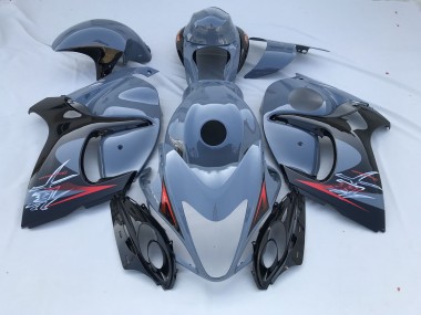 Nardo Grey and Black Limited Suzuki GSXR 1300 Fairings 2008-2019 Outlets