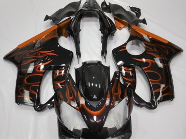 Orange Flame Honda CBR600 F4i Fairings 2004-2007 Outlets