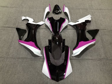 Pink Black and White Yamaha R1 Fairings 2015-2019 Outlets