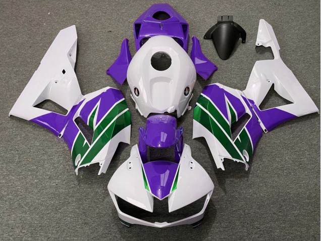 Purple and Green Gloss Honda CBR600RR Fairings 2013-2020 Outlets