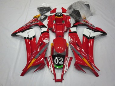 Red 02 Kawasaki ZX10R Fairings 2011-2015 Outlets