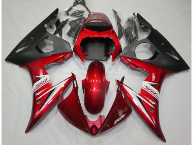 Red & White Yamaha R6 Fairings 2003-2005 Outlets
