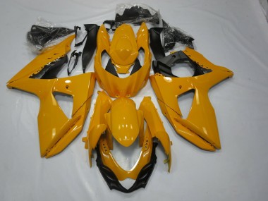 Shining Yellow Suzuki GSXR 1000 Fairings 2009-2016 Outlets