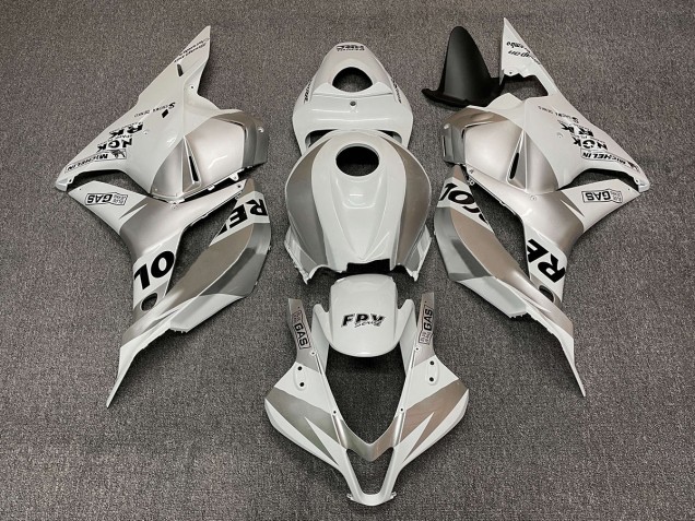 Silver Repsol Honda CBR600RR Fairings 2009-2012 Outlets