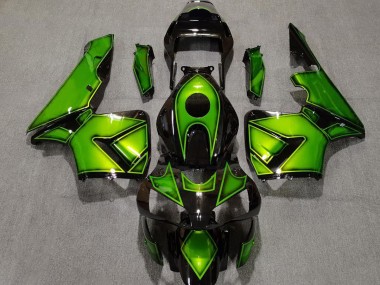 Special Design Green Honda CBR600RR Fairings 2003-2004 Outlets