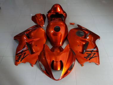 Vibrant Gloss Orange Suzuki GSXR 1300 Fairings 1997-2007 Outlets