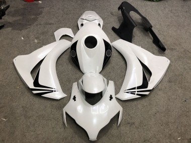 White and Black Style Honda CBR1000RR Fairings 2008-2011 Outlets